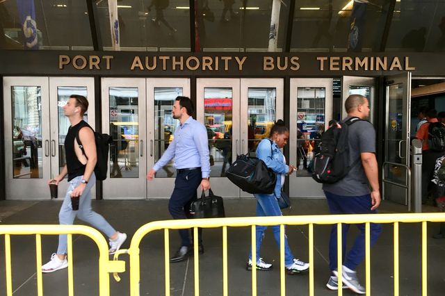 The current Port Authority Bus Terminal.